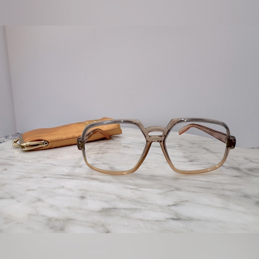 Vintage st. Thomas 1960s glasses case with 1970s foster grant frames - Picture 12 of 15